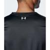 UA Fitted LS V Black Mod Gray LG [Under Armour] Iso-Chill //