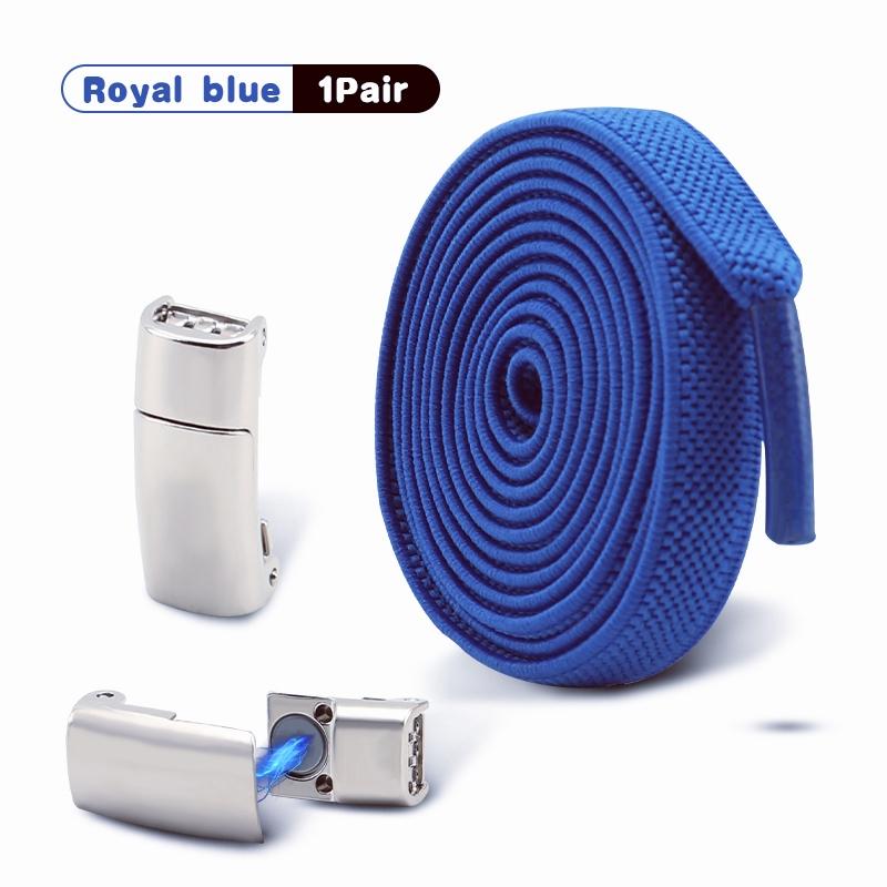 Magnetic Shoelaces without ties Elastic Laces Sneakers No Tie Shoelaces Kids Adult Wide Shoelace Shoe Accessorie 1Pair/2Pair