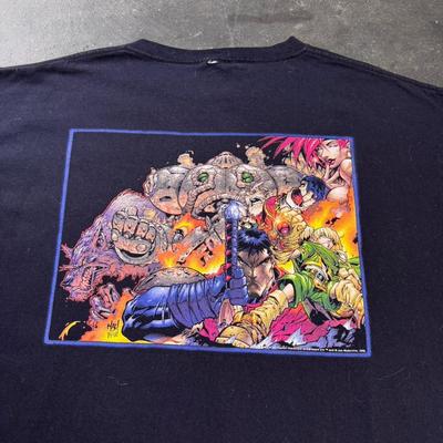 1995 Battle Chasers Cotton T-Shirt Size L