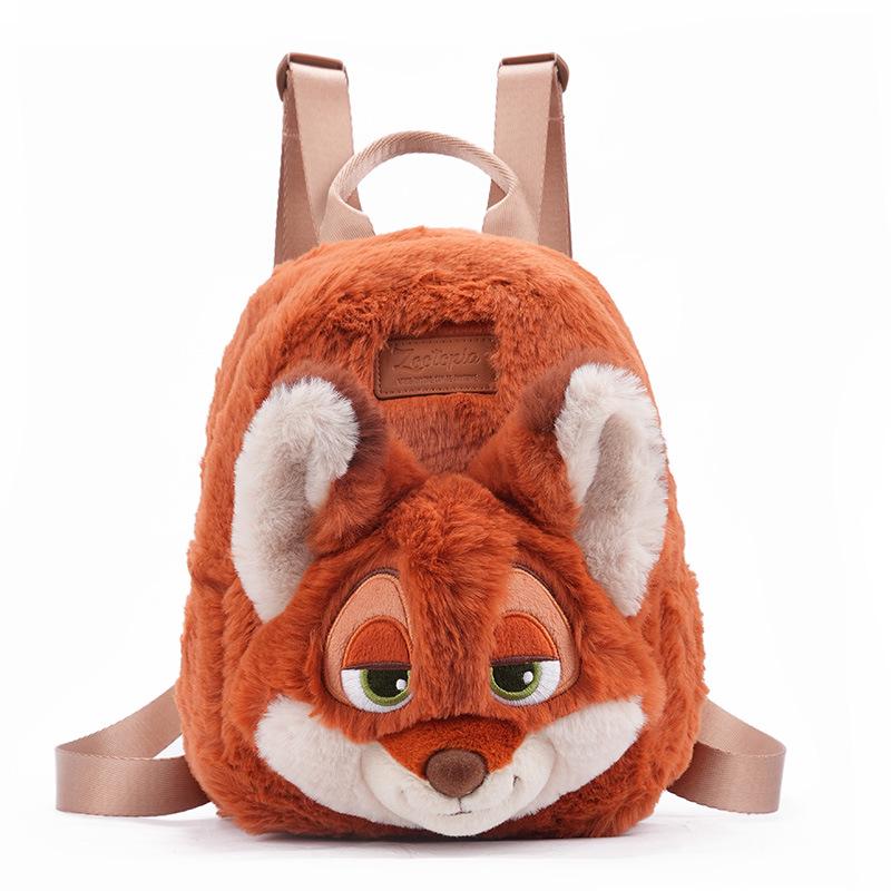 Genuine Disney Zootopia Judy & Nick Plush Crossbody Bag