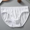 Slip da uomo taglia forte 6XL 7XL 8XL in cotone bianco, confezione da 3 morbide e traspiranti, intimo taglia grande, comodi e larghi, slip a triangolo