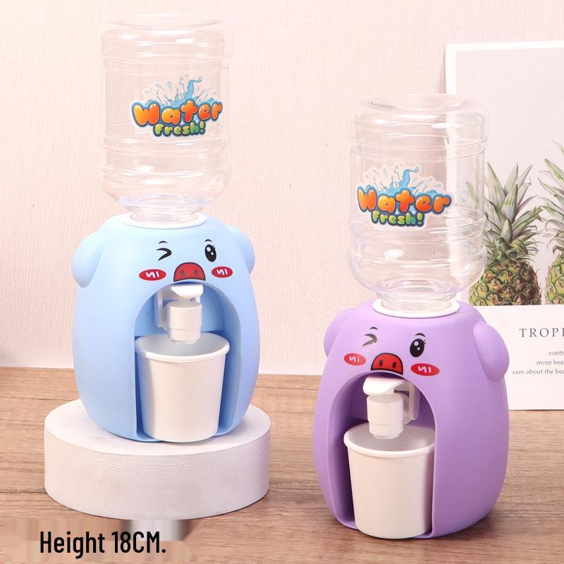Kids' Cute Duck Play Kitchen Water Dispenser Toy Set