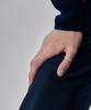 Verte [925 Silver] Cinq.Silver.232 / Epais Ronde Dew Ring