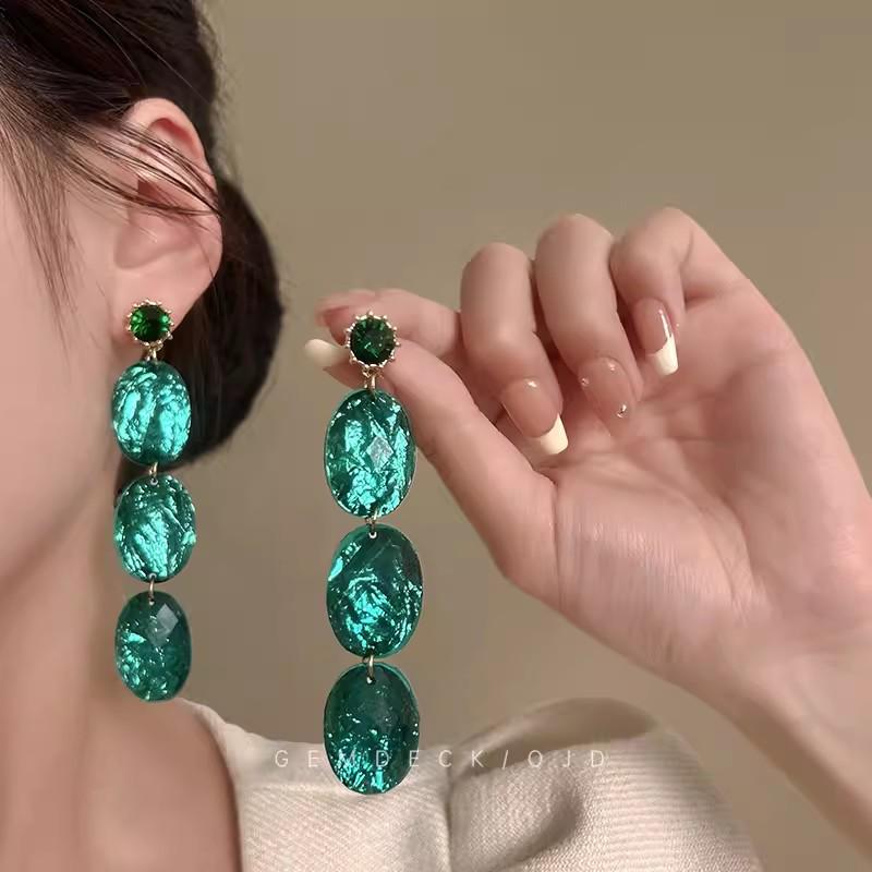 2024 Trendy Colorful Flower Stud Earrings for Women - Summer Fresh Design