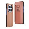 For Xiaomi Poco X7 5G Case Clear Mirror Hard PC Leather Back Cover for PocoX7 Poko Pocco Little X7 X 7 Full Protector Flip Funda