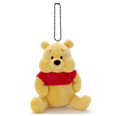 Disney Character Funny Face Ball Chain Mascot Winnie the Pooh L Plush Toy Height Approx. 13cm