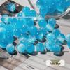 8mm Frosted Macaron Cat's Eye Glass Beads for DIY Jewelry Making
