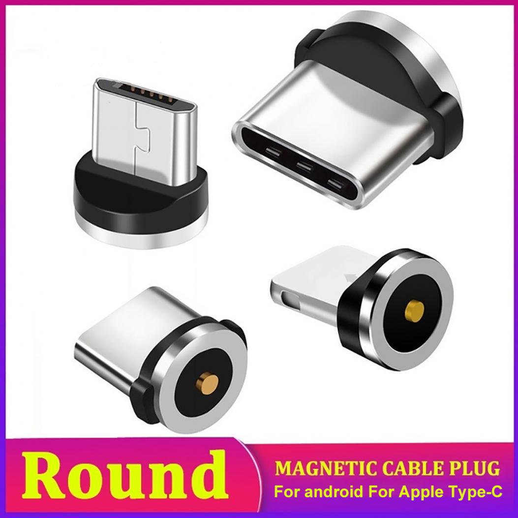 

Micro USB Type-C 8Pin Зарядка магнитный кабель Plug для Apple Android Устройство Магнит зарядное устройство данных