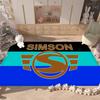 S-SimsonS LOGO Floor Mat Retro Multiple Choice Living Room Kitchen Rug Non-Slip Modern Home Decor