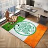 Celtic Football Club Crest Office Rug Chair Mat, Game Carpet, Suitable for Front Door, Bedroom, Living Room, Desk, Holiday Gift