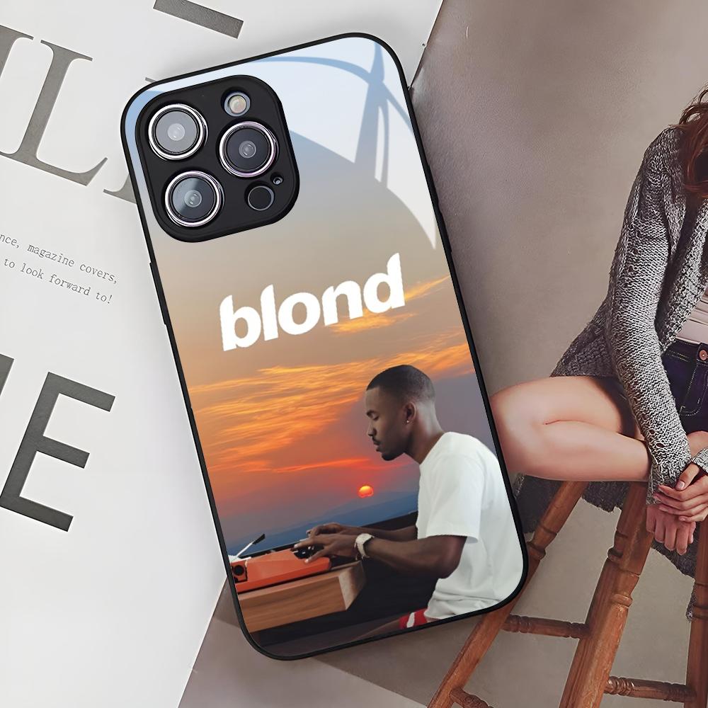 

F-Frank Blonde Oceans Phone Case for Iphone 17 Air 16 15 14 12 11 13 Pro Max Mini Se Puls glass Cover iPhone17 Pro