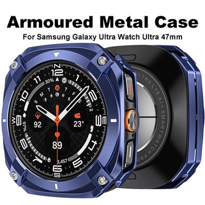 Luxury Armor Aluminium Alloy Case Cover For Samsung Galaxy Watch 7 Ultra 47mm Protective Metal Bumper for Samsung Galaxy Ultra 2025