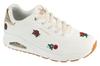 Uno - Champagne and Roses, Womens White Sneakers
