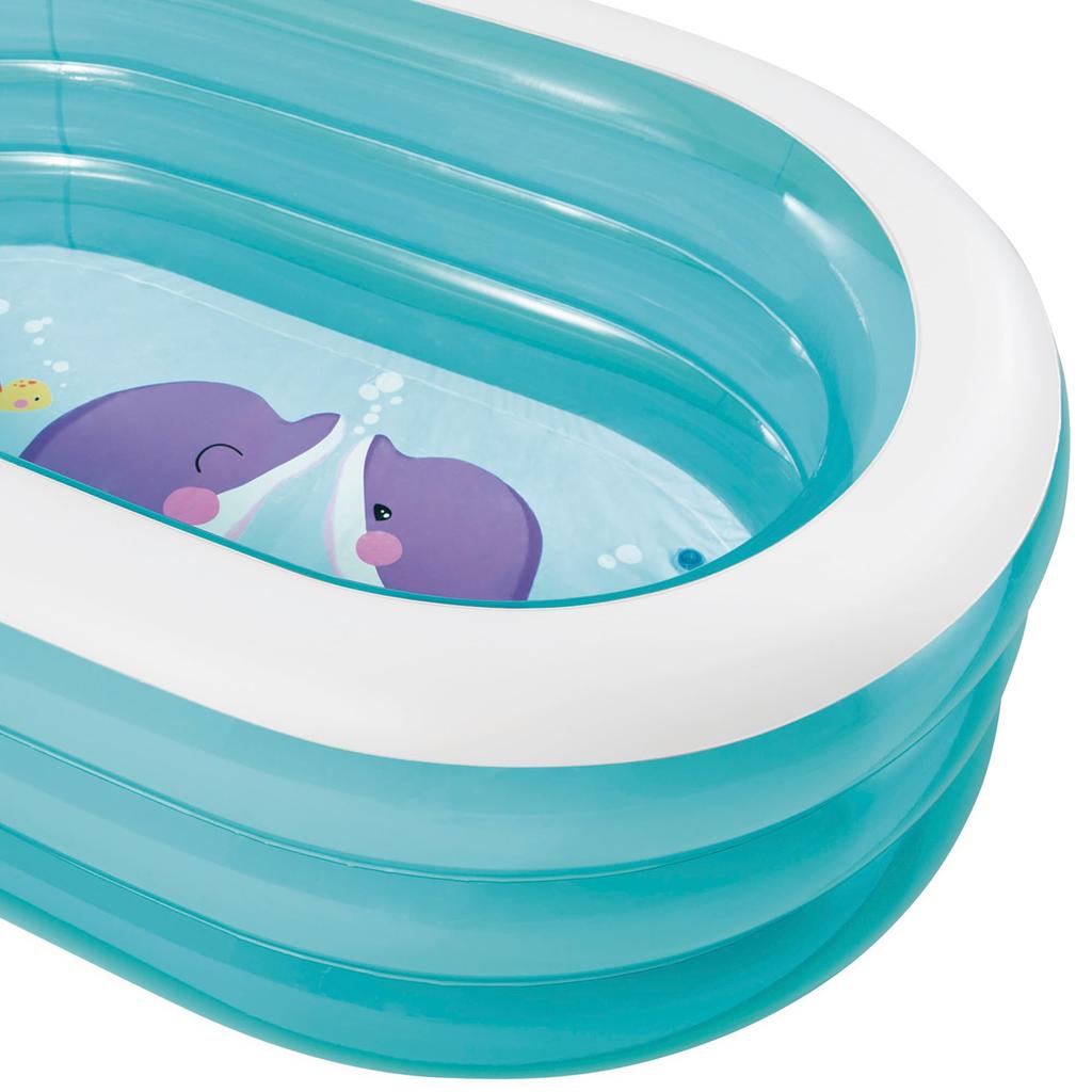 INTEX My Sea Friends Pool, 163 x 107 x 46 cm, 57482 [Official Japanese Product] [Pattern cannot be specified]