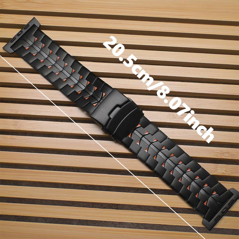 Titanium Metal Strap For Apple Watch Ultra 3 Band 49mm 46mm 45mm 44mm Luxury Correa Bracelet iWatch 11 10 9 8 7 6 SE Accessorie