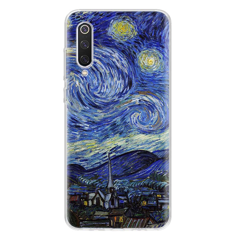 Van Gogh oil painting For Xiaomi Redmi Note 14 13 12 11 10 Pro Phone Case 12S 11S 11T 11E Plus 14Pro 13Pro 12Pro 11Pro Cover Not