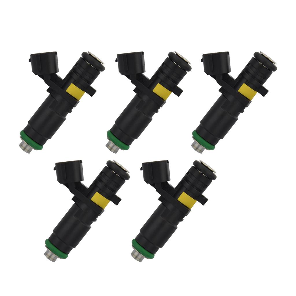 5Pcs Fuel Injector For Volkswagen Bora 2.5 2006 Jetta 2005-2006 07K906031B