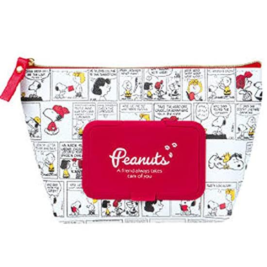 Sunstar Stationery Snoopy Sheet Case Pouch Seapo Comic S2314797