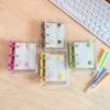 3-hole Loose leaf notebook PVC Mini binder Portable A8 binder  Students
