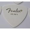 Fender picks x 10 cards triangle HEAVY-WHT