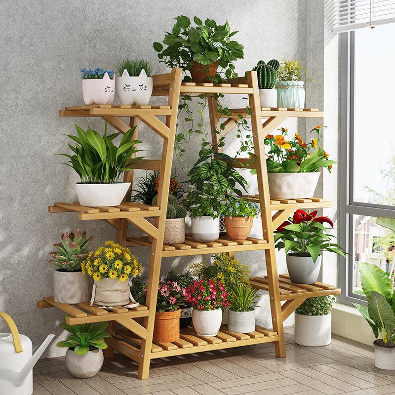 Multi-Layer Indoor Flower and Plant Rack for Balcony and Living Room