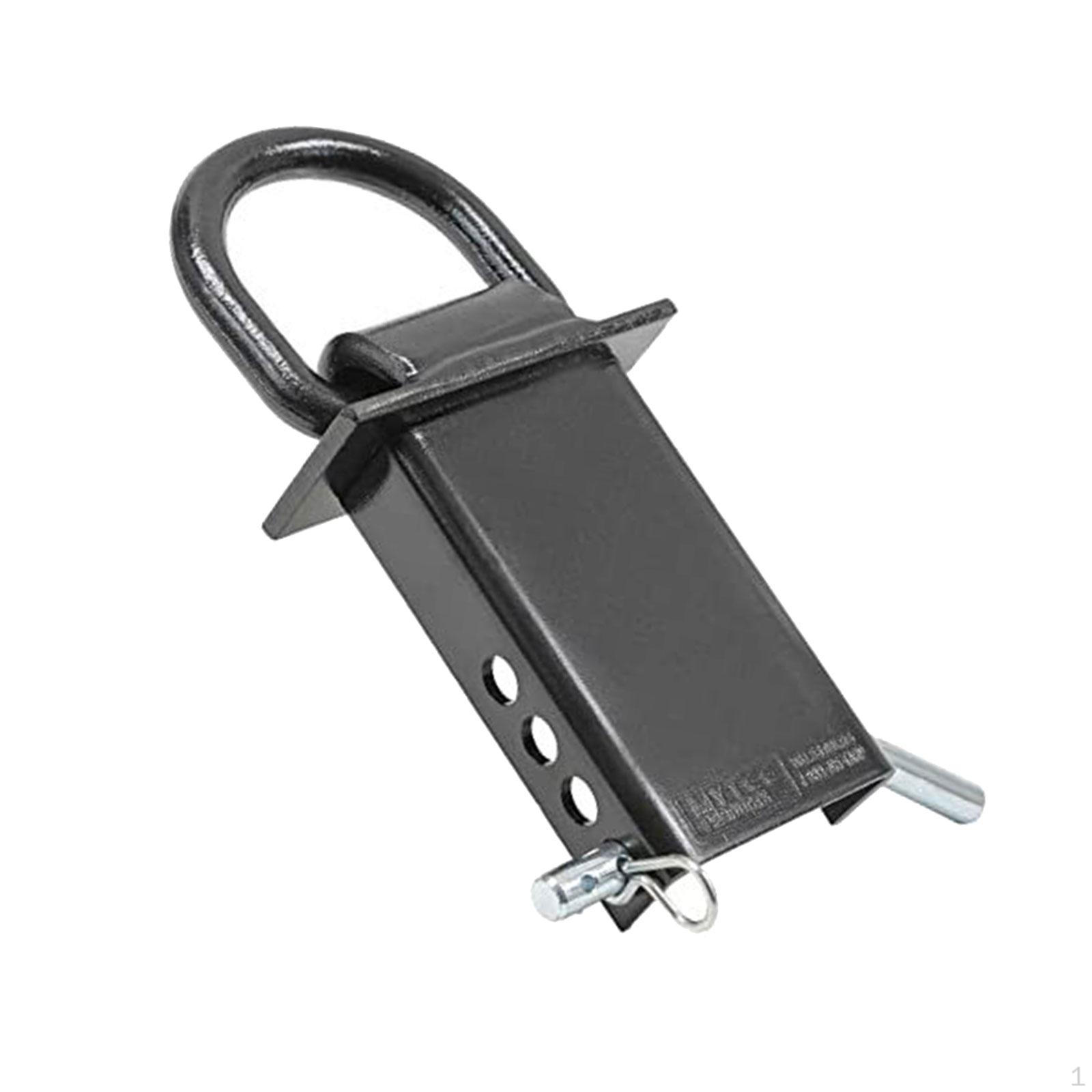 

Trailer Stake Pocket D Ring with Hitch Pin Tie Down Fits Most Vehicle Bags Convenient Assemble