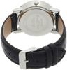 [Arias] Analogue Wristwatch, Leather Band, Waterproof, Men's, White, A31M13, Men's, Black