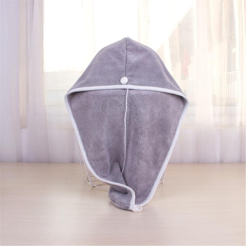 High Absorbent Hair Drying Towel Caps Microfiber Soft And Fast Drying Hat Hair Towel For Various Hair Types Hair Dryer