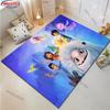 1PC A-Abominable Cute Burnish Cartoon Carpet Living Room Bedroom Sofa Large Area Decorative Mat Kids Play Soft Non-slip Rug Gift