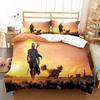 Yoda Duvet Cover Pillowcase Bedding Bedroom Decoration Children Gift Adult Single Double Bed Large Sizezip Duvet Cover