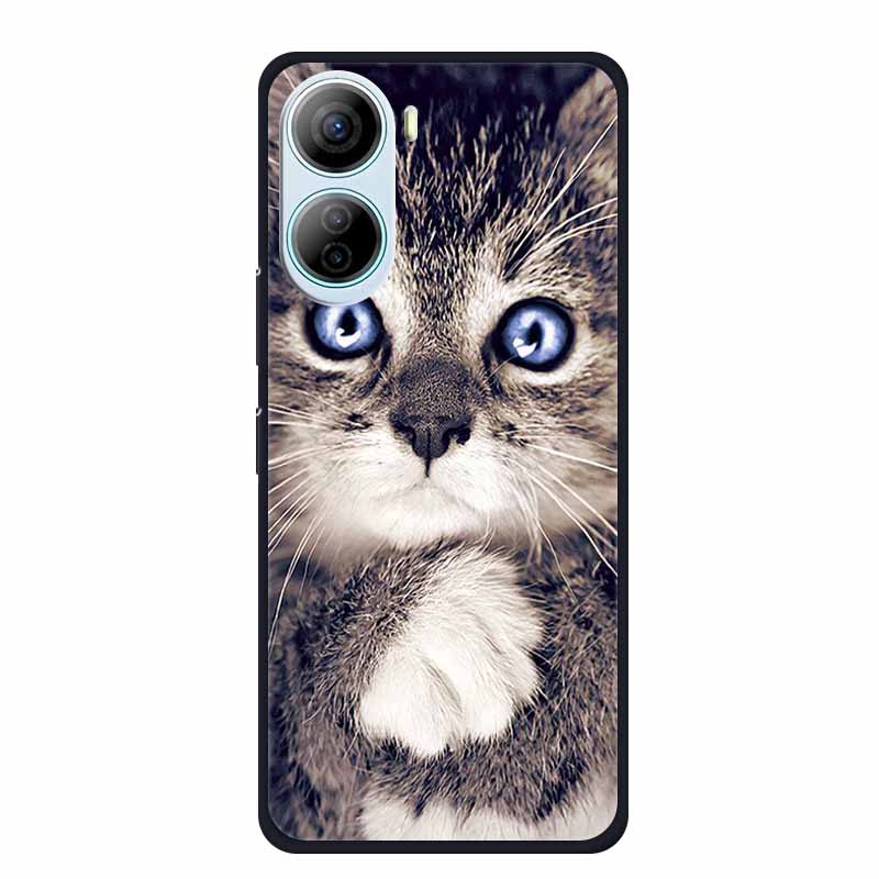 For ZTE Libero 5G IV Case Animals Silicone TPU Back Cover Soft Phone Cases for ZTE LiberoIV 5GA302 Protector Wolf Cool New Shell
