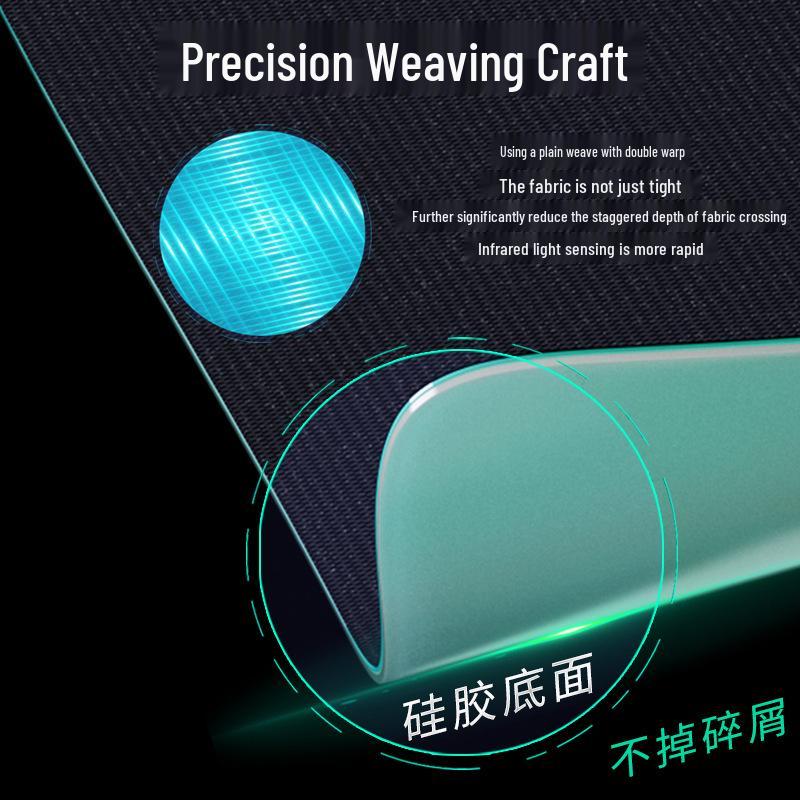 Large Non-slip Silicone Mouse Pad for Gaming and Office, Washable Desk Mat