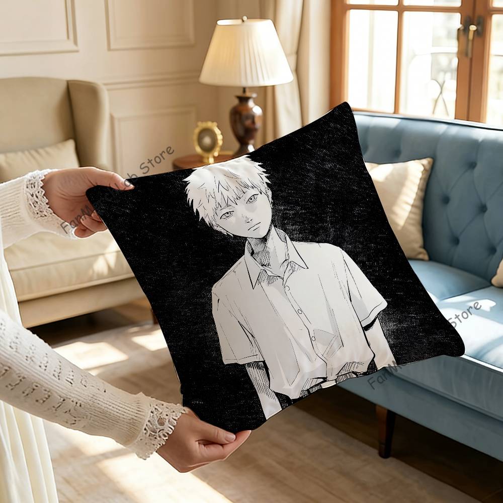The SSummer HHikaru Died Pillow Case Plush Fabric Soft Pillowcase Double Sided Print Sofa Cushion Cover Throw