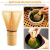 A34R Matcha Whisk Set Bamboo Matcha Tea Set 100 Prong Matcha Whisk (Chasen), Traditional Scoop, Matcha Whisk Holder