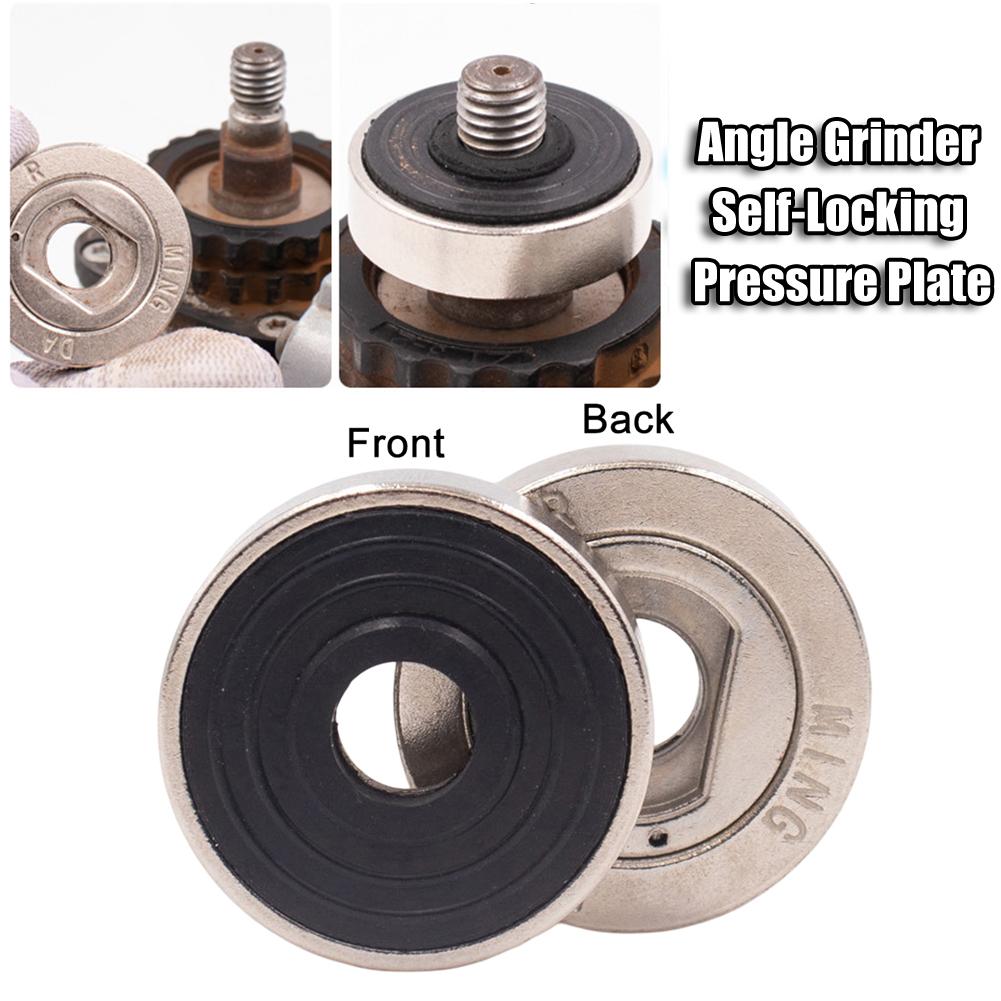 Self-Locking Flange Nut Power Chuck Plate Quick Release Grinder