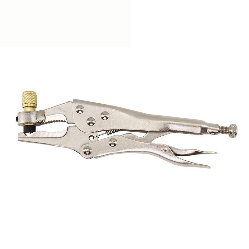 1Pcs Air Conditioner Tube Locking Plier Refrigerant Recovery Clamp Refilling Pliers For Welding Locking Plier Repair Tool