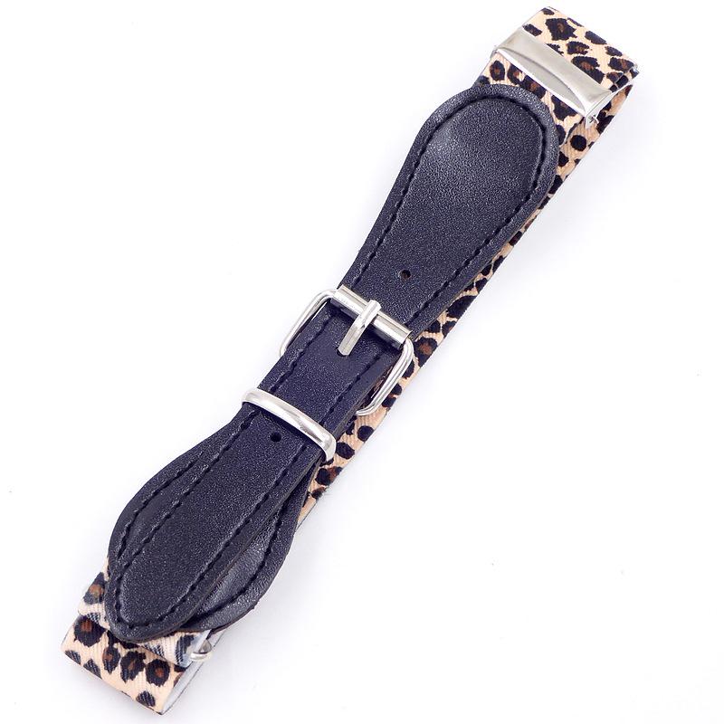 Kids' Elastic Waistband Korean Style Casual Leather Belt with Pin Buckle