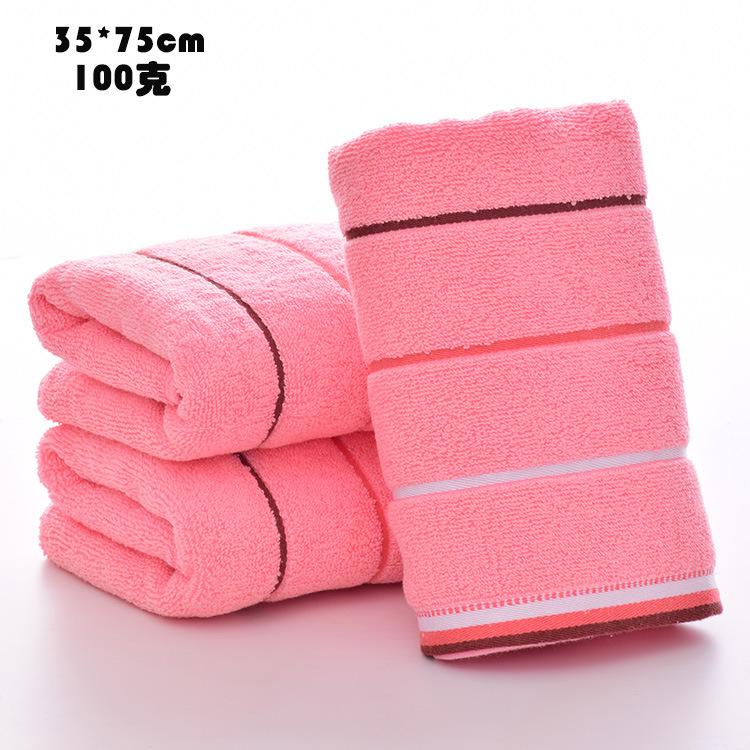 35*75cm Face Towel Adult Soft Terry Absorbent Quick Drying Body Hand Hair Bath Towels Washbasin Facecloth Bathroom