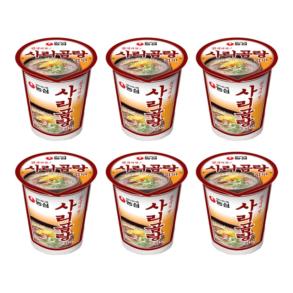 Nongshim Makaron Sari Gomtang 61g (4 Opcje)
