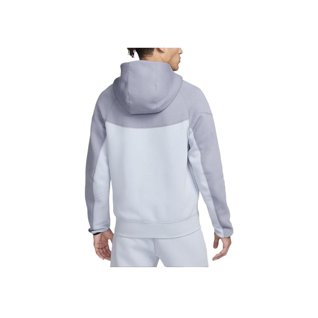 Nike Sportswear Tech Fleece Windrunner Color Block Hooded Zip-Up Casual Long Sleeve Jacket Men jackets Blue FB7922-440