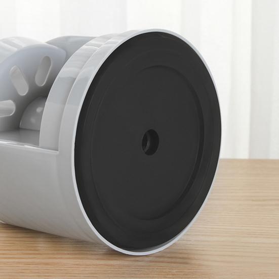 360 Degree Rotating Table Storage Organizer Wide Application PP Stationery Caddy Pen Storage Box for Student