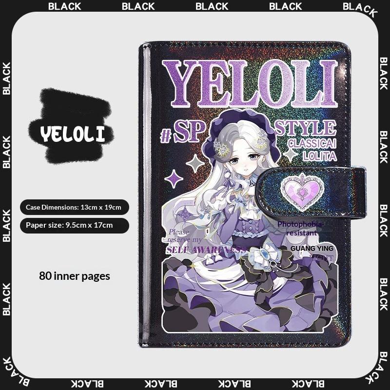 Cartoon Cute Handbook Student Diary Notes Notebook Supplies Stationery Loose-leaf Book