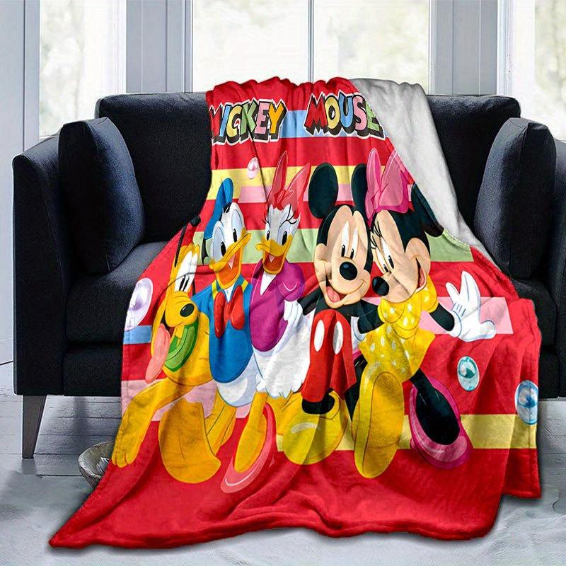 Mickey und Minnie Cartoon-Decke: Entzückend, Warm und Perfekt für die Heimdekoration Wohnzimmer, Reisen und Alle Jahreszeiten