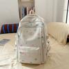Schoolbag Female Korean Version of the New Large-capacity Schoolbag Junior High School Students Female Japanese Simple Casual Fashion Backpack