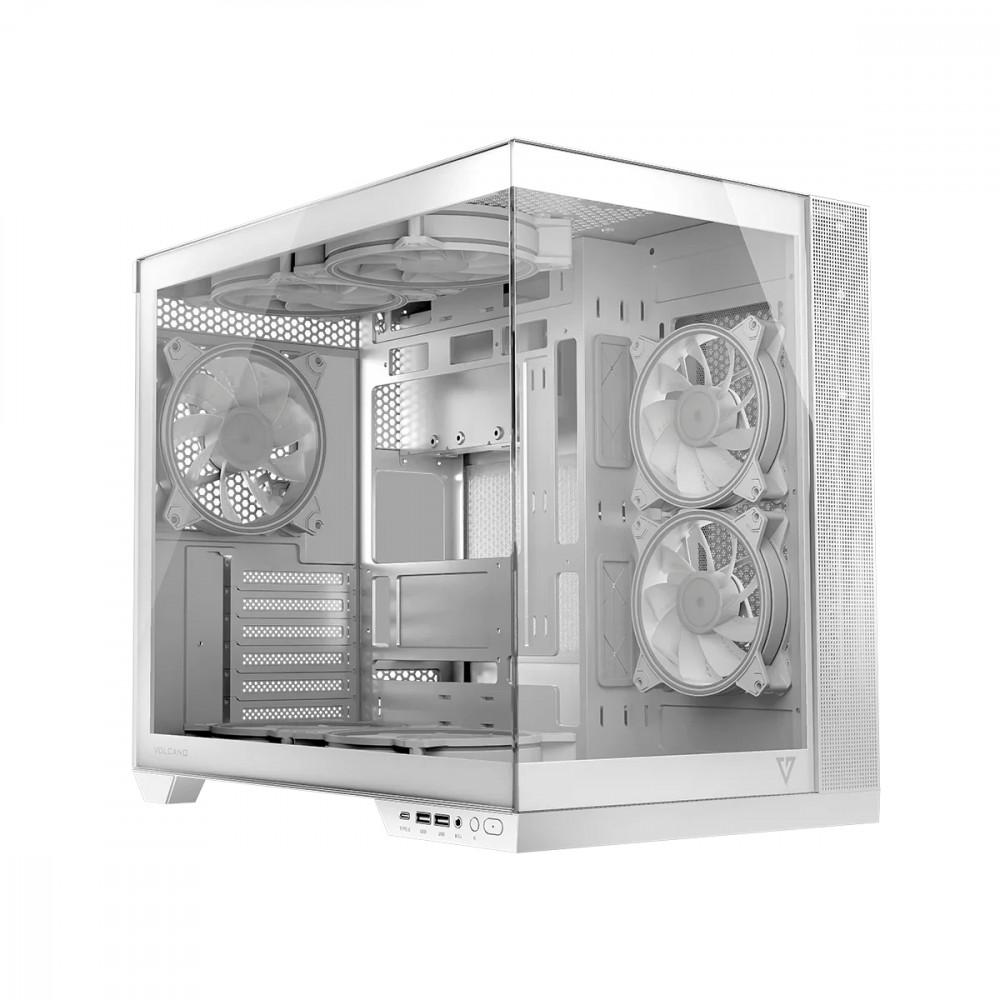 Computer Case Volcano Panorama APEX ARGB 7F MIDI White