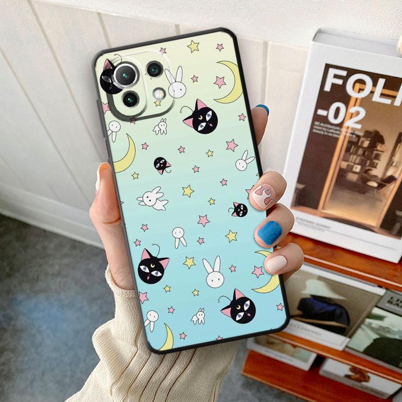 

Чехол для телефона Xiaomi Mi 9T 10T 11T 12X 11 Lite 9 SE 10 5G A2 Lite 12 Note 10 Pro 10S силиконовый чехол милый волшебная палочка луна Funda Xiaomi Mi 10T