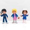 Neues 6er-Set Stranger PVC Actionfigur Niedliche Puppe Sammlungsmodell Spielzeug Halloween/Weihnachtsparty Spielzeug Geschenke