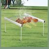 Abnehmbarer Vertikaler Grillrost Schnurgrill Vertikaler Grillspießhalter Spießhalter Outdoor