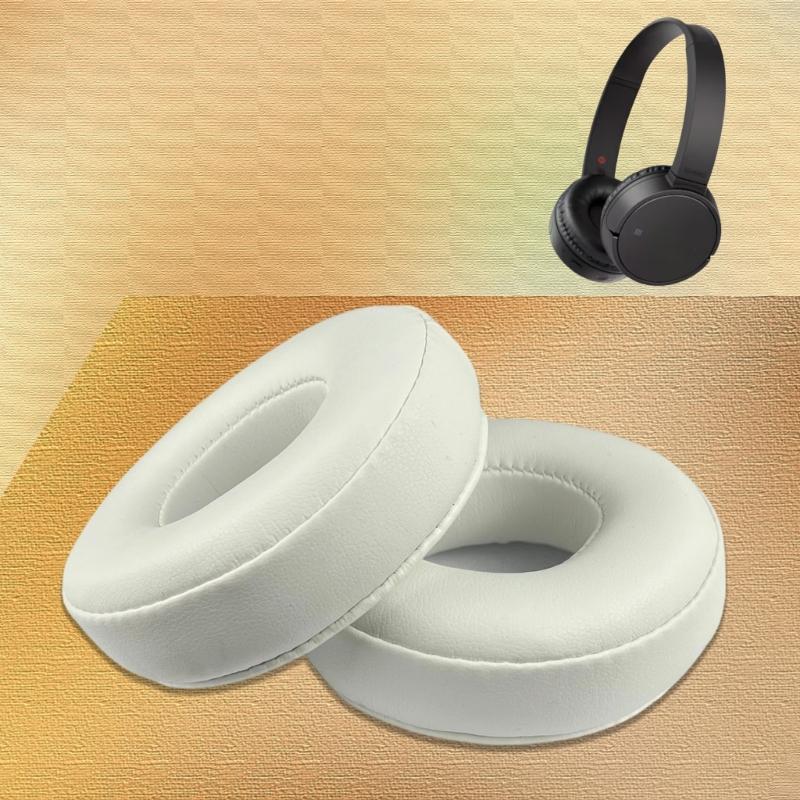 Soft Protein Ear Cushions For Extended Comfort Perfect Fit for WHCH500/CH510/CH520,MDRZX100/ZX110/ZX110NC Headphones