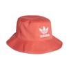 Adidas Originals Cotton Bucket Hats Unisex Red Adidas ED9386